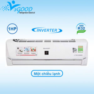 Máy Lạnh Sharp Inverter 1 HP AH-XP10WMW
